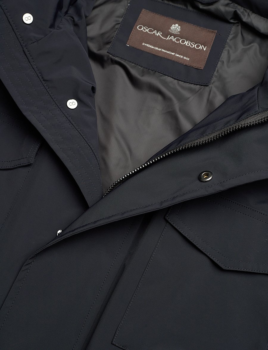 Oscar Jacobson - M-65 Field Jacket - gefütterte jacken - navy - 3