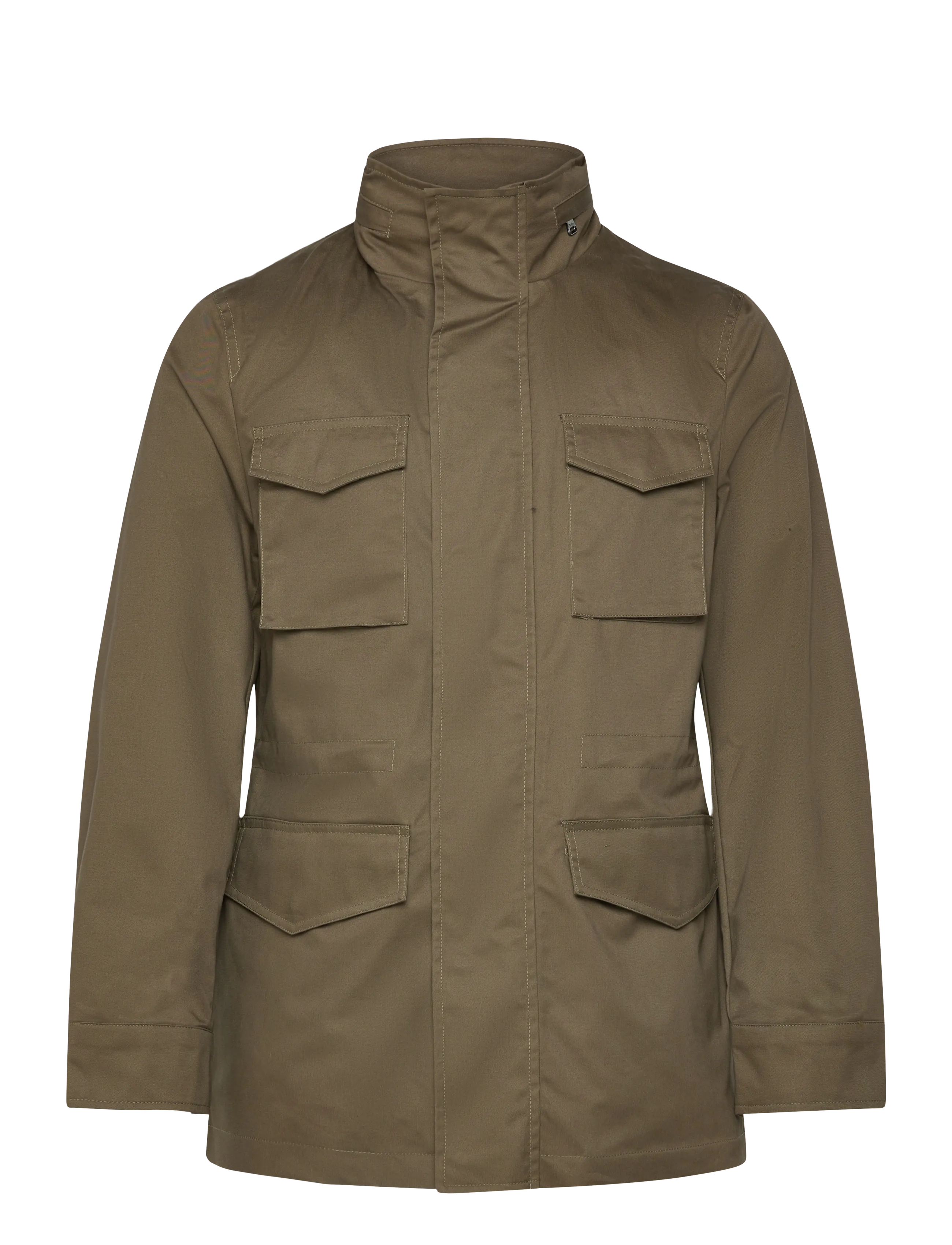 Oscar Jacobson M-65 Field Jacket - Odzież zewnętrzna - KHAKI BROWN GREEN / khaki/green