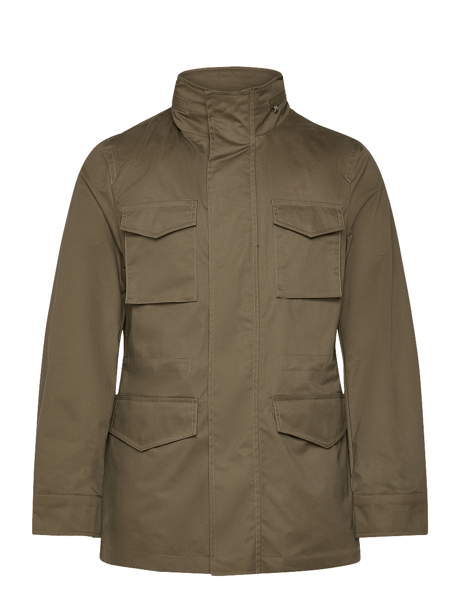 Oscar Jacobson - M-65 Field Jacket - vindjakker - khaki brown green - 1