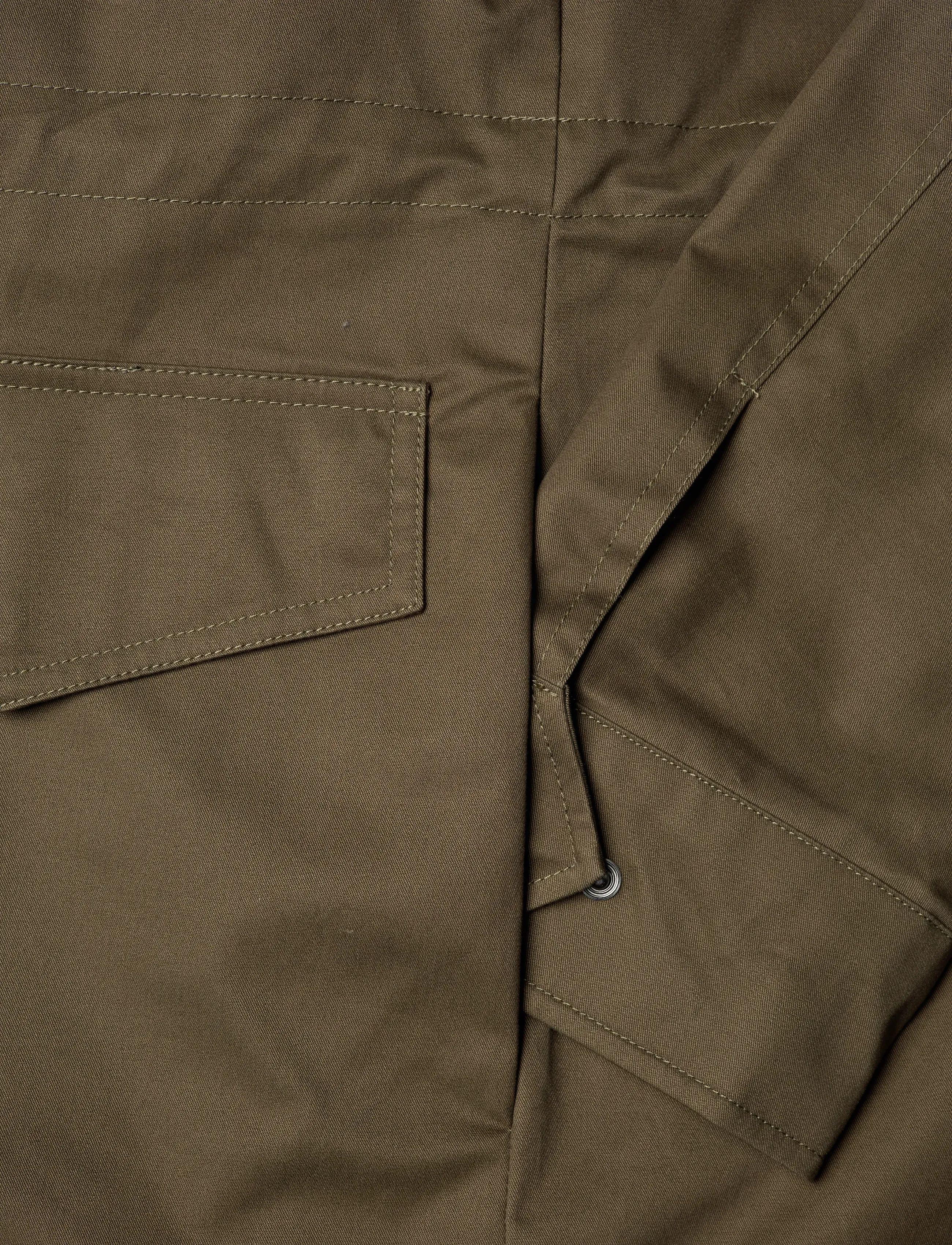 Oscar Jacobson - M-65 Field Jacket - Õhukesed jakid - khaki brown green - 4