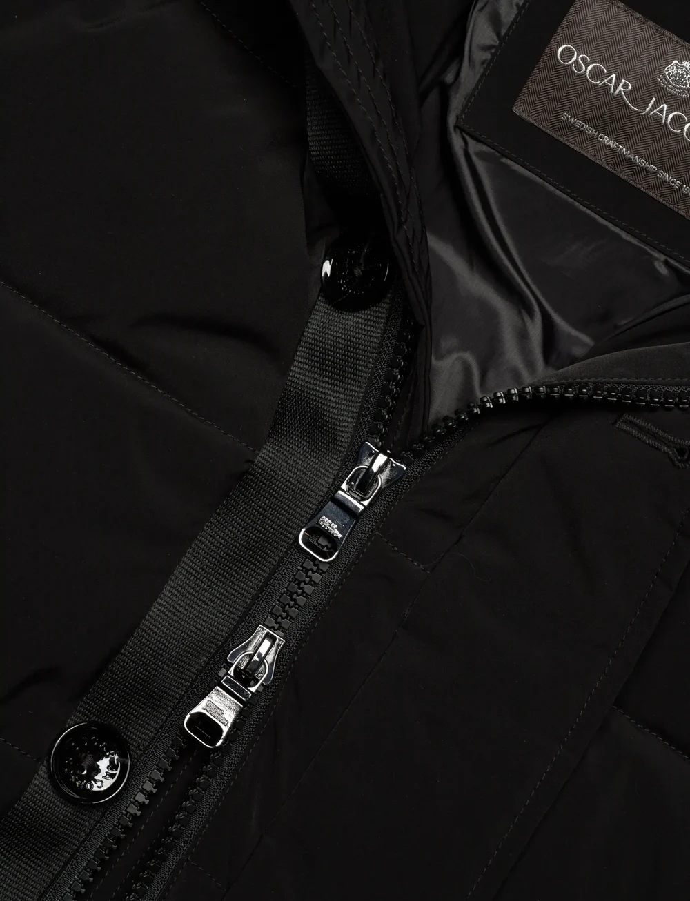 Oscar Jacobson - Padded Parkas - talvejoped - black - 2