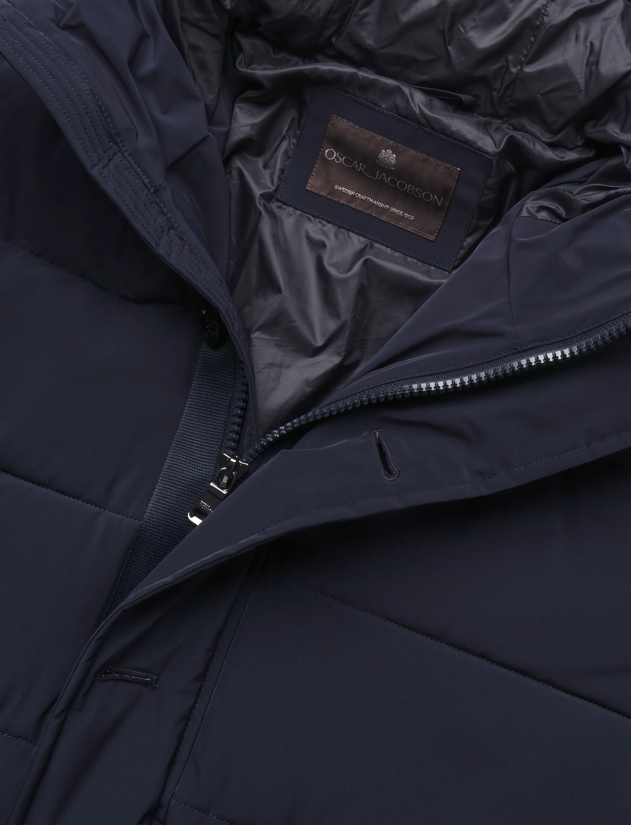 Oscar Jacobson - Padded Parkas - winter jackets - navy - 2