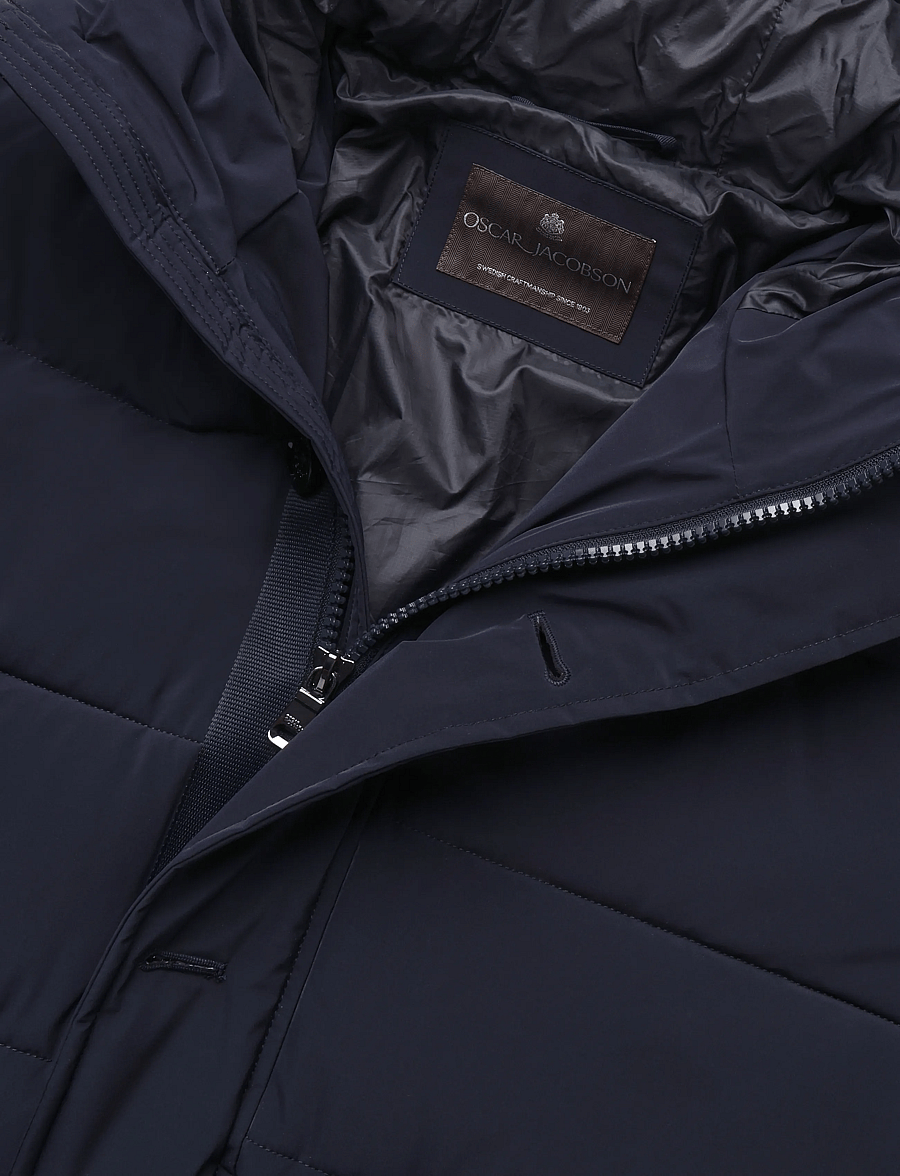 Oscar Jacobson - Padded Parkas - winter jackets - navy - 2