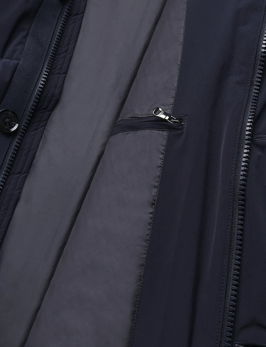 Oscar Jacobson - Padded Parkas - winter jackets - navy - 5