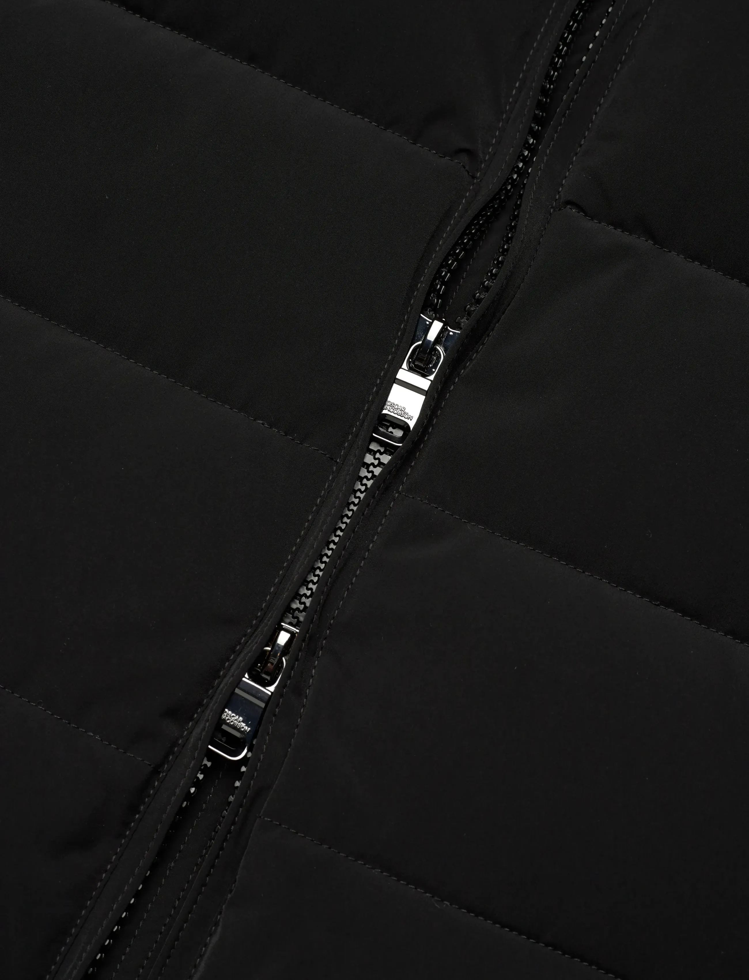 Oscar Jacobson - Hooded Puffer Jacket - down jackets - black - 4