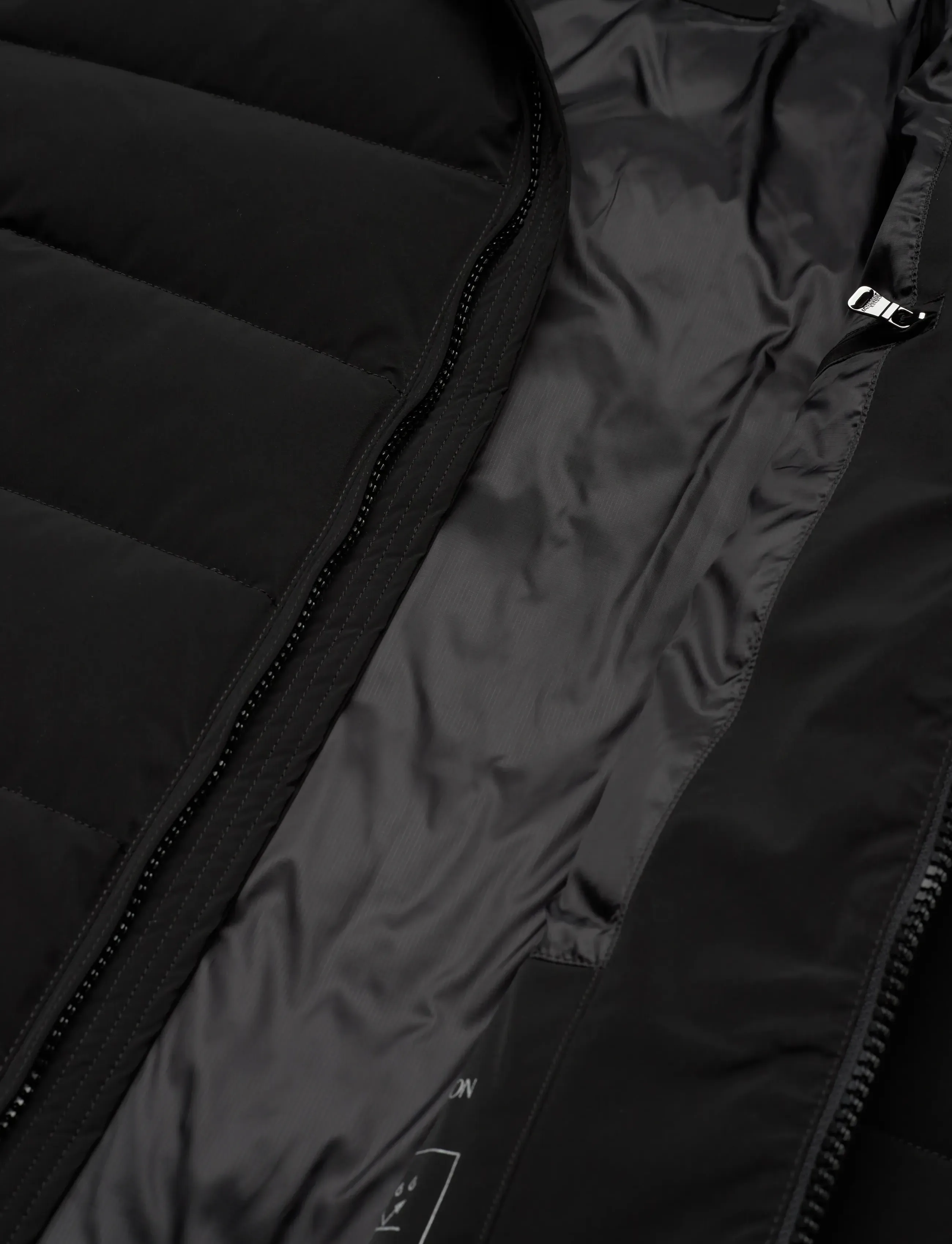 Oscar Jacobson - Hooded Puffer Jacket - down jackets - black - 5