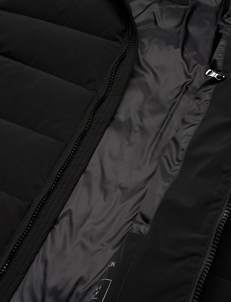Oscar Jacobson - Hooded Puffer Jacket - daunenjacken - black - 5