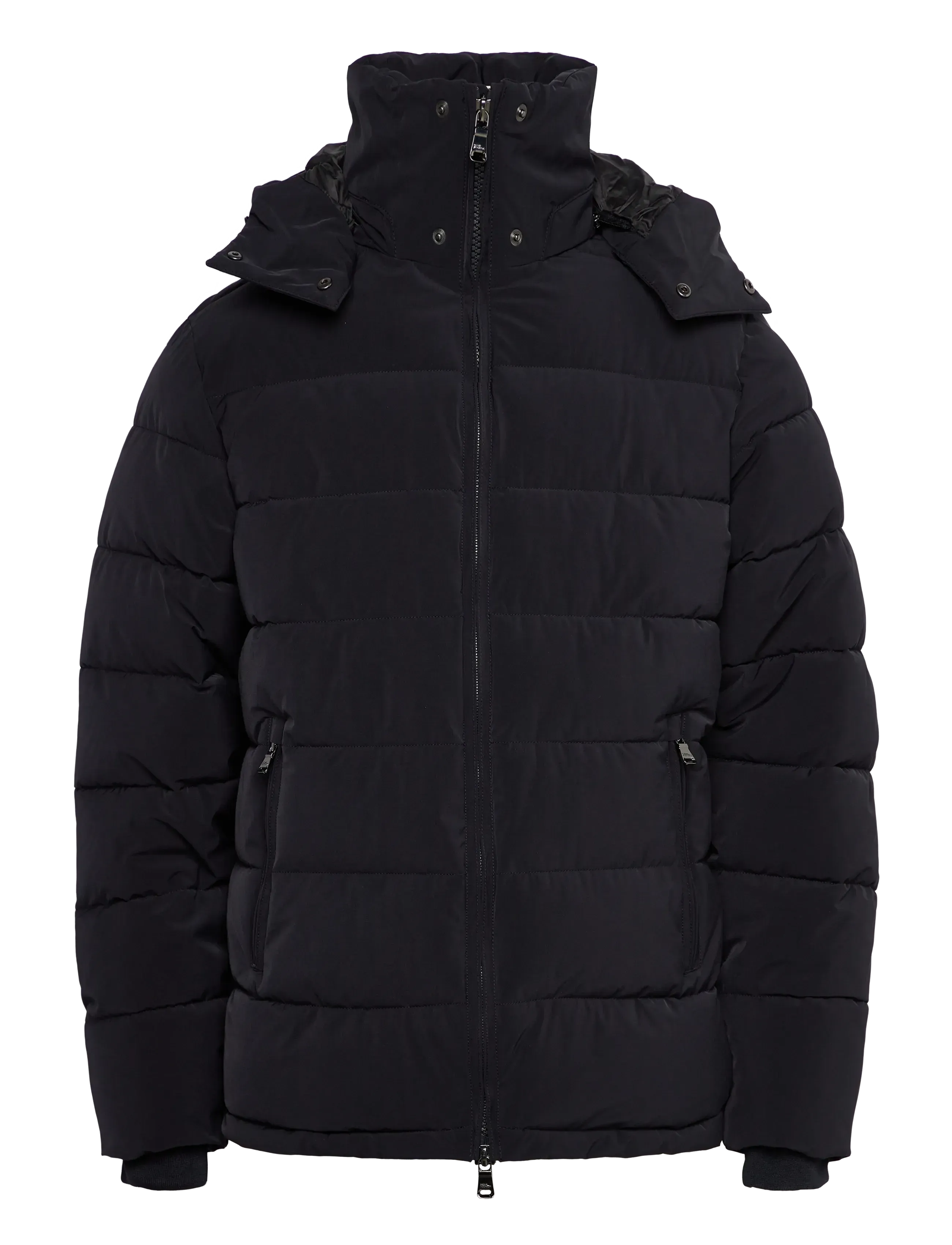 Oscar Jacobson - Hooded Puffer Jacket - daunenjacken - navy - 2