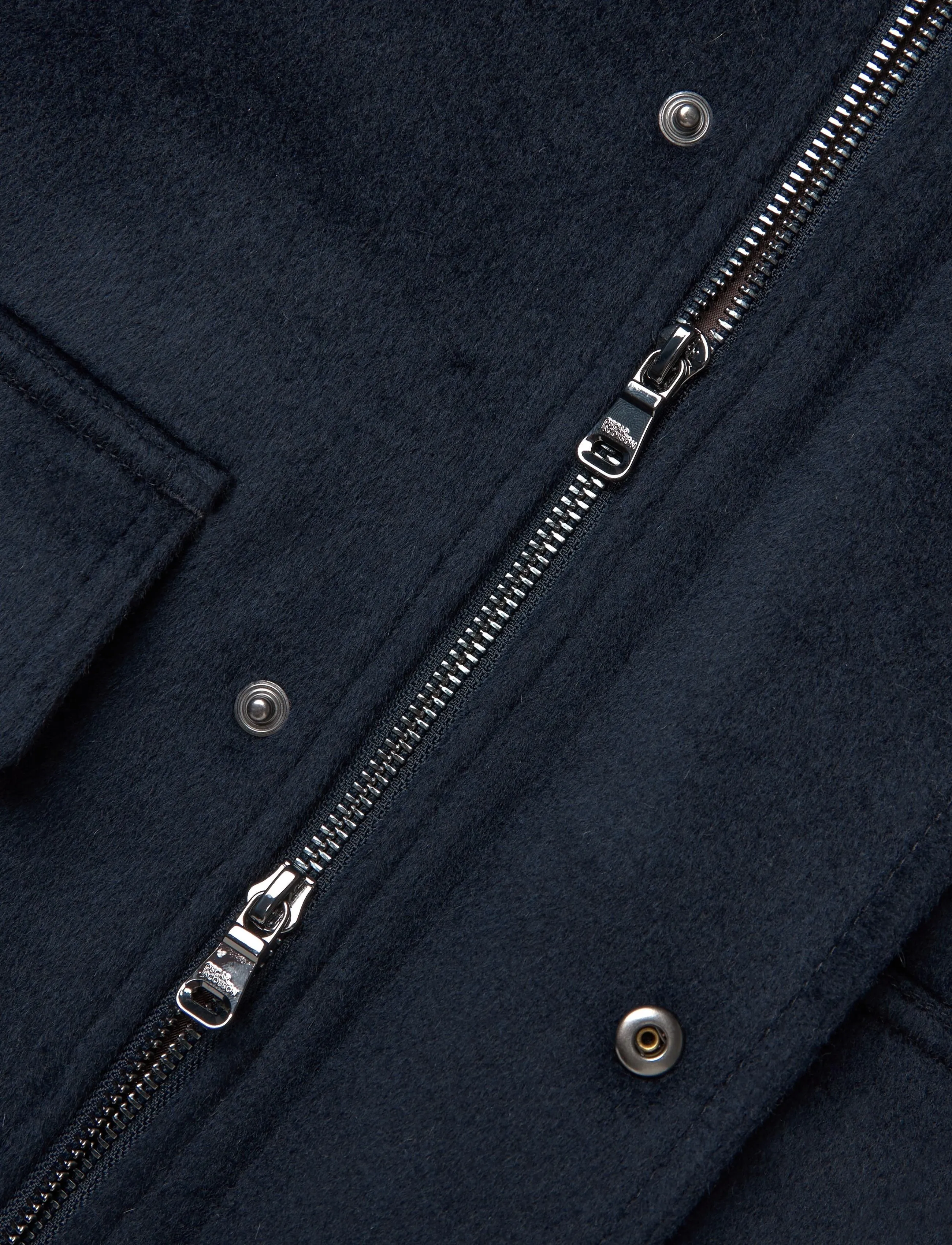Oscar Jacobson - Aviator Jacket - navy - 3