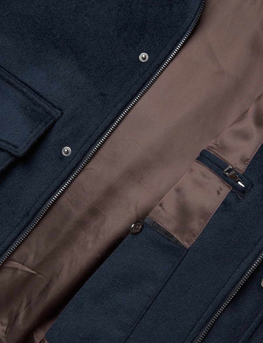 Oscar Jacobson - Aviator Jacket - sügisjoped - navy - 4