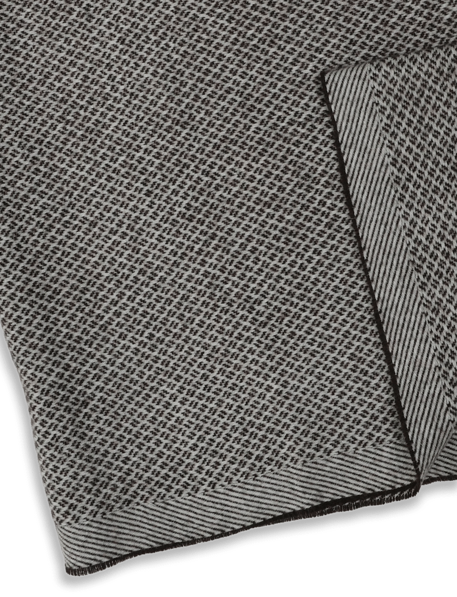 Oscar Jacobson - Scarf - halstørklæder - black brown - 2