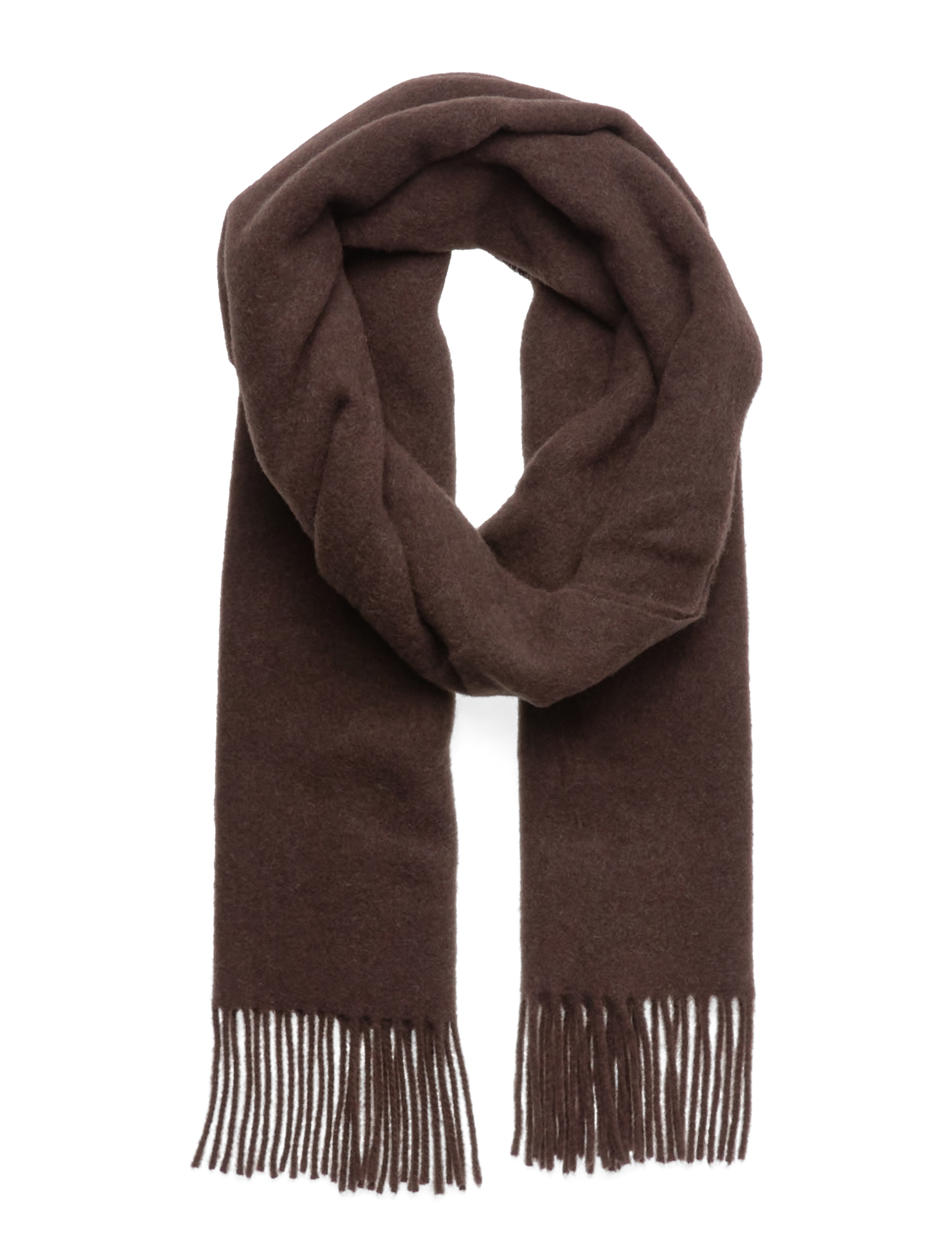 Oscar Jacobson Scarf - Aksessuaarid - MATT BROWN / brown