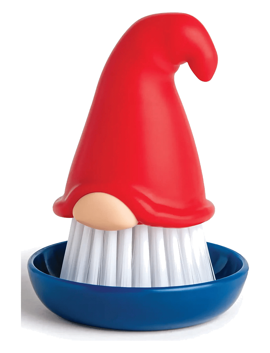 OTOTO - Dish brush - Beardy - nõudepesulapid ja -harjad - red & white - 3