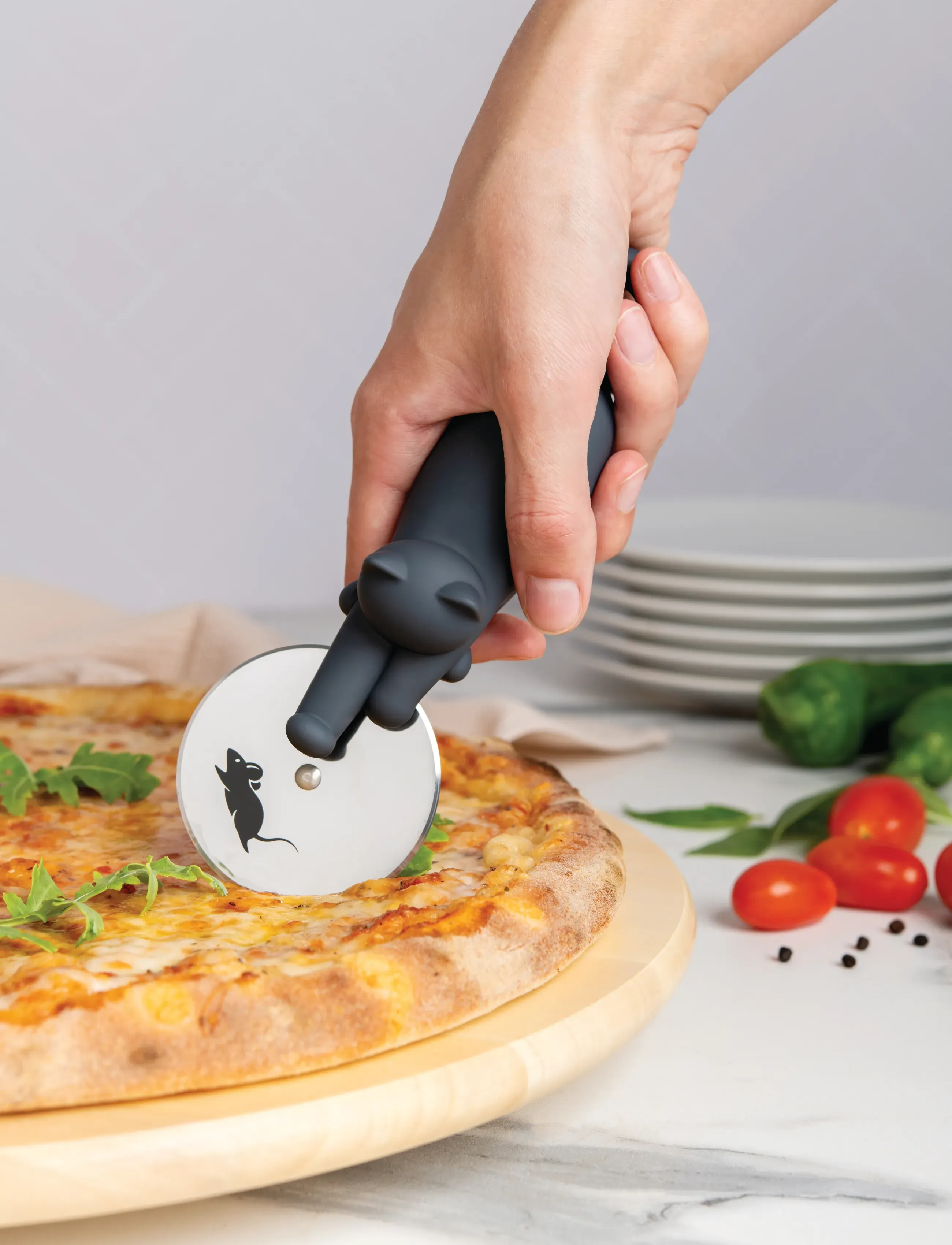 OTOTO - Pizzaskærer - Kitty-Cut - black - 0