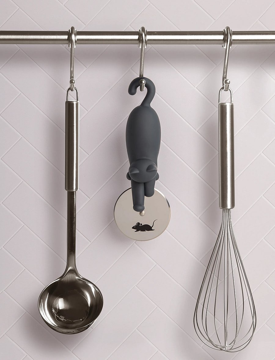 OTOTO - Pizza cutter - Kitty-Cut - black - 5