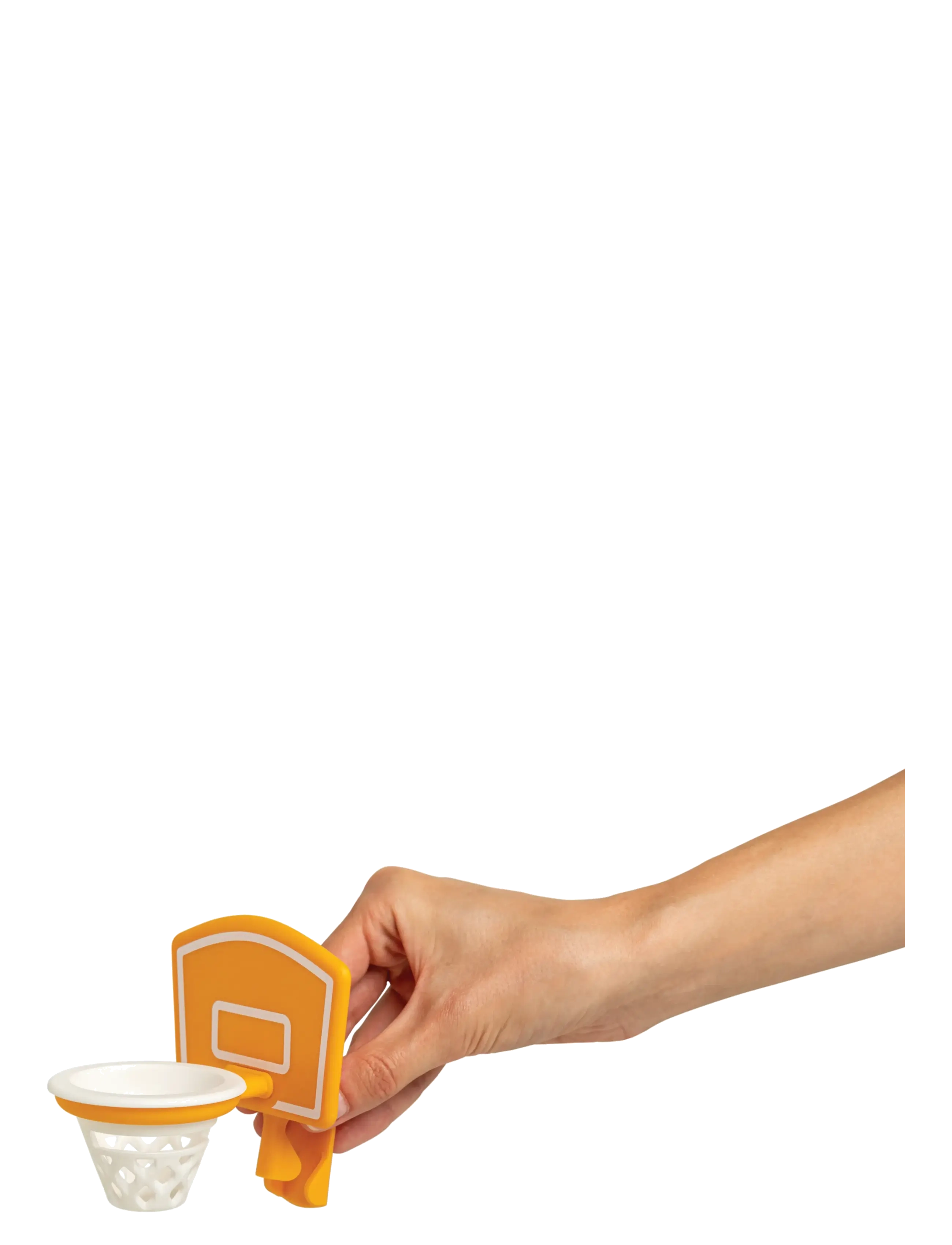 OTOTO - Æggeadskiller - Dunk N Egg - dørslag & sigter - orange & white - 2