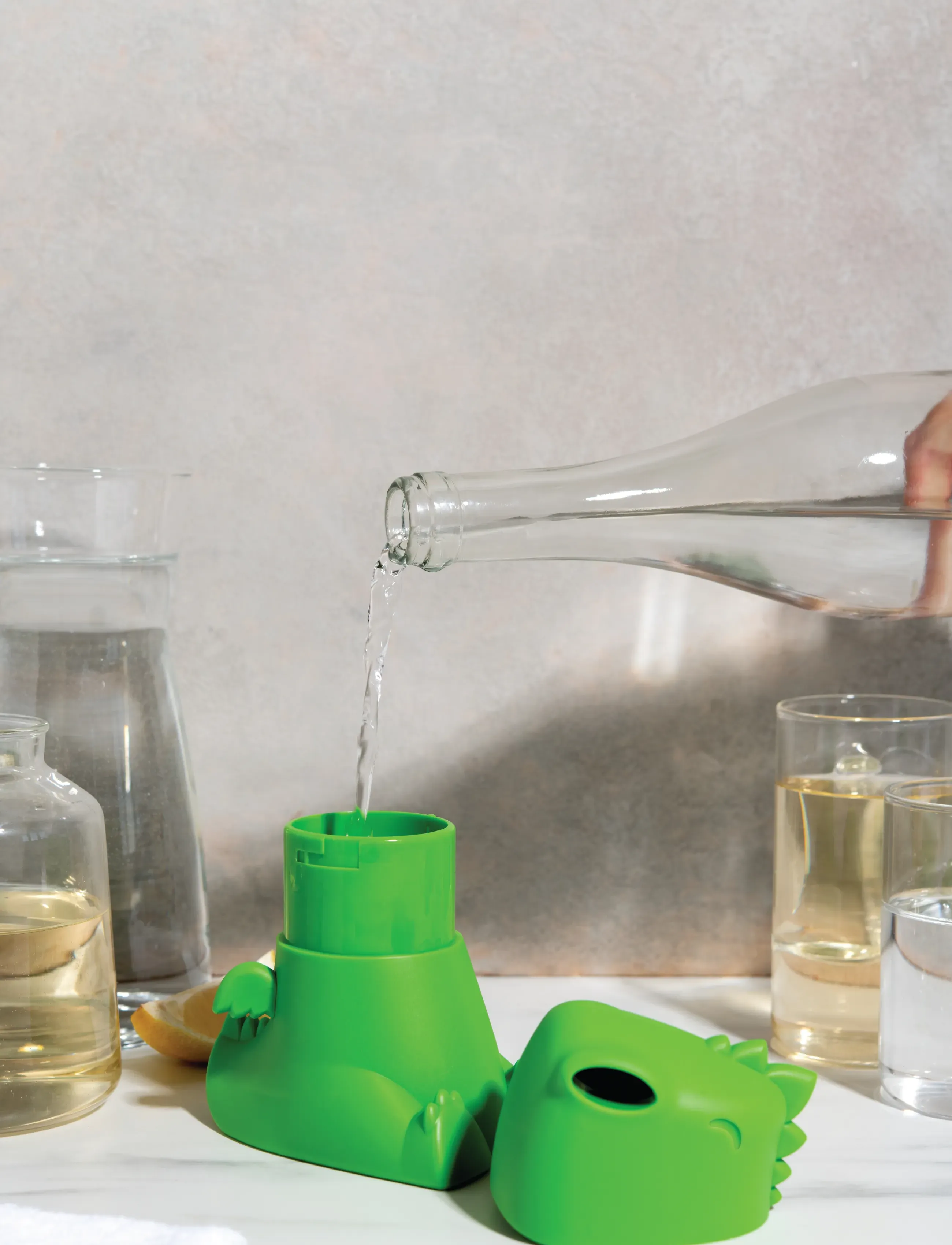 OTOTO - Renser til Mikrobølgeovn - Dracowave - green - 5