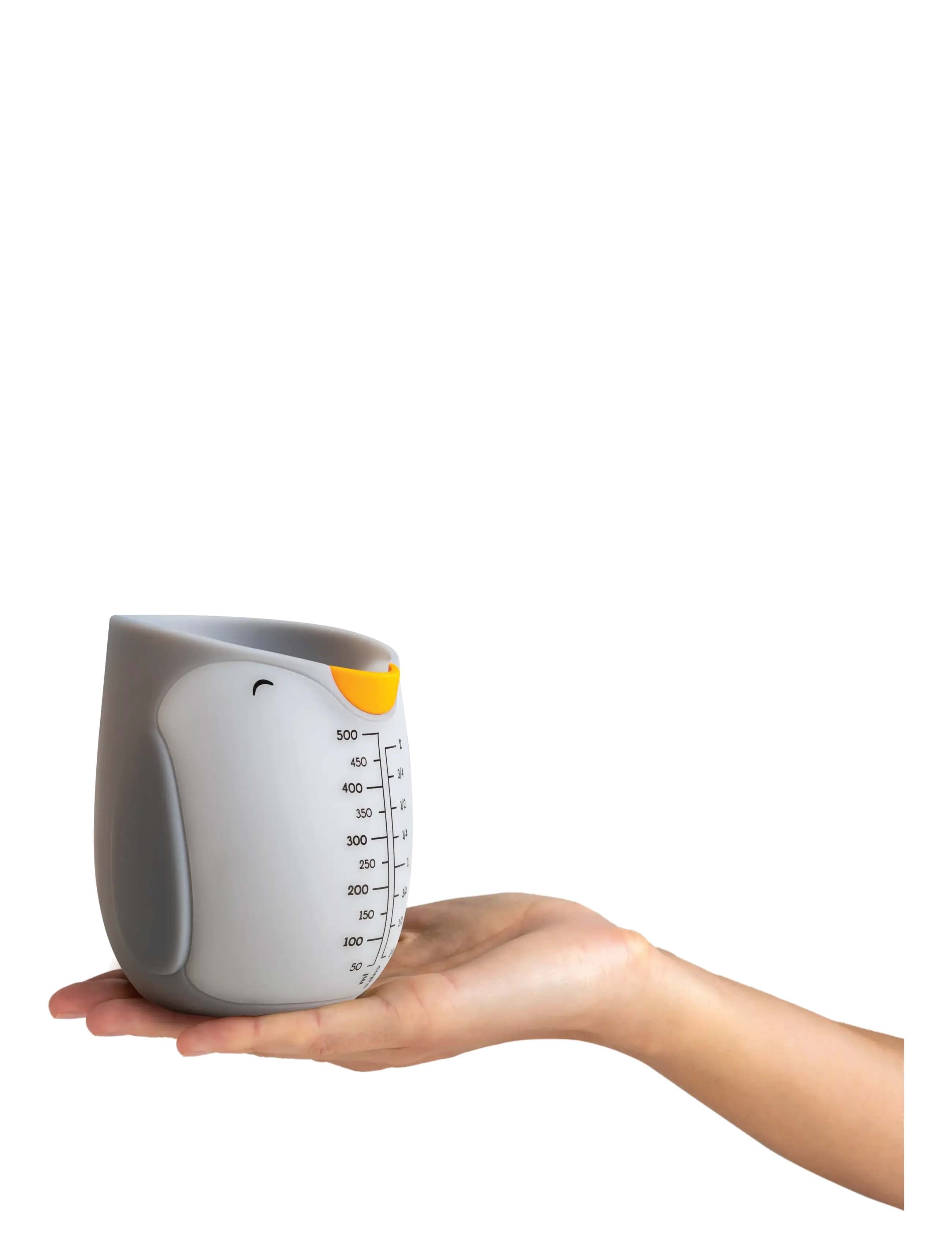 OTOTO - Måttbägare – Penny Silicone Measuring Cup - grey - 3