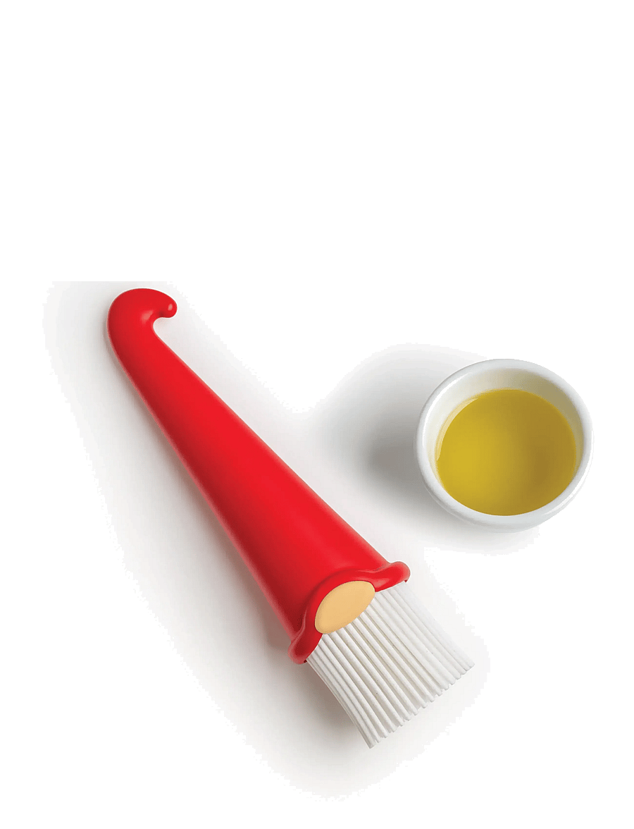 OTOTO - Basting brush - Gnomeo - red & white - 2