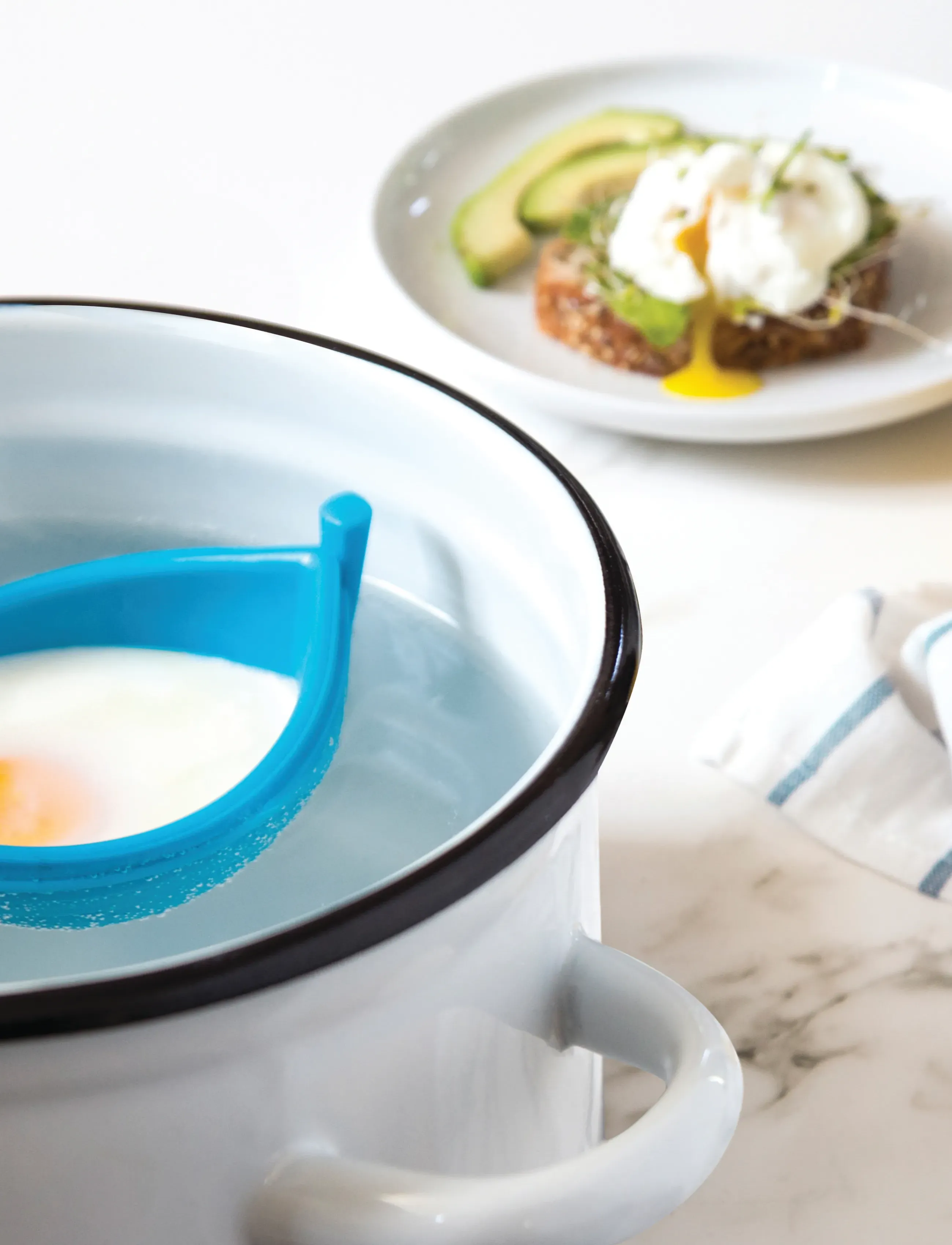 OTOTO - Form til æg pochering - Eggondola - turquoise - 0