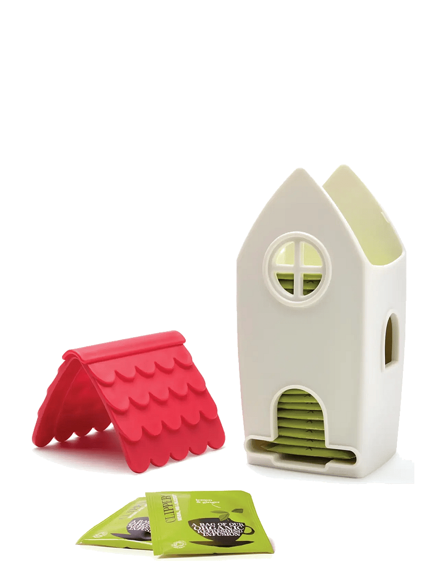 OTOTO - Tea bag holder - Tea House - säilituspurgid - red & white - 3