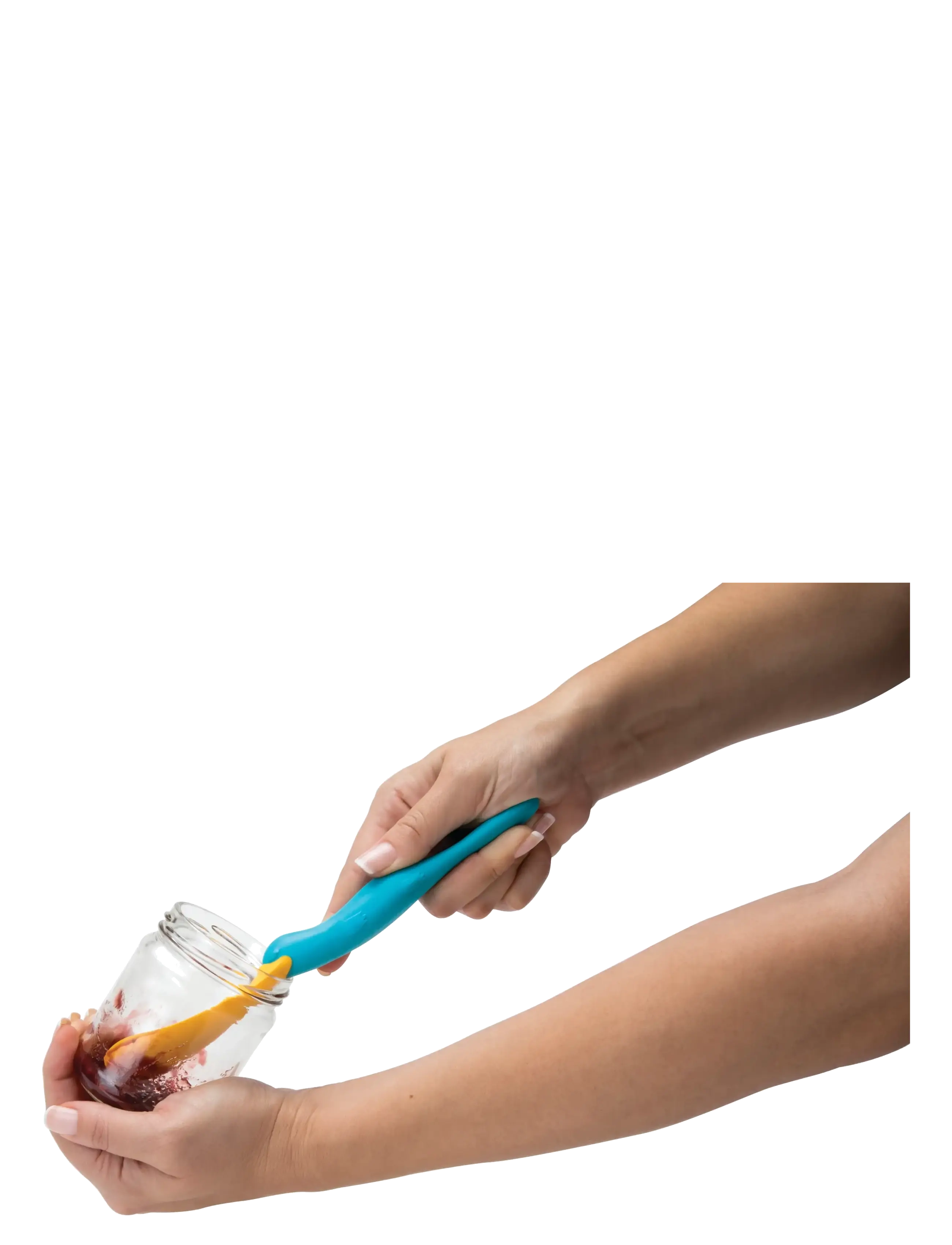 OTOTO - Smørekniv - Splatypus - turquoise & orange - 2