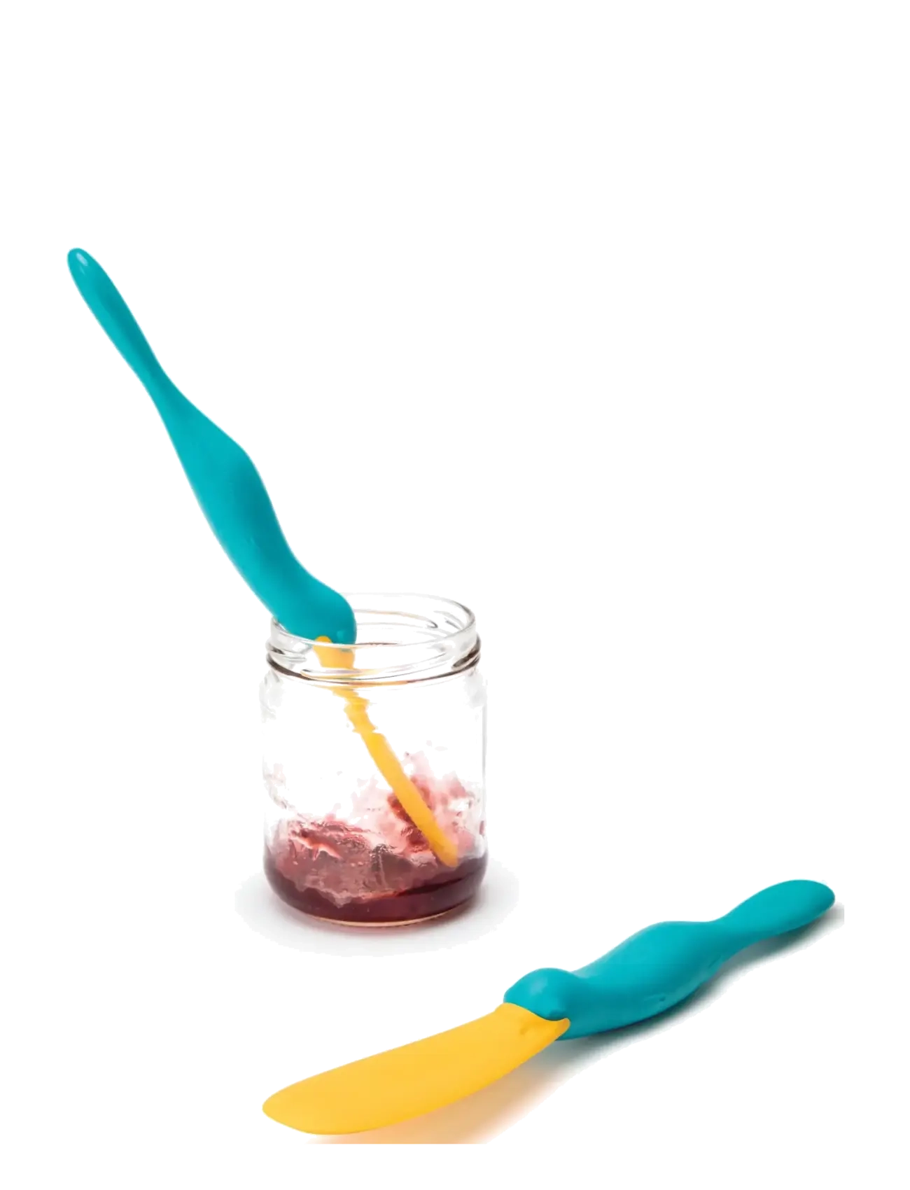 OTOTO - Smørekniv - Splatypus - turquoise & orange - 3