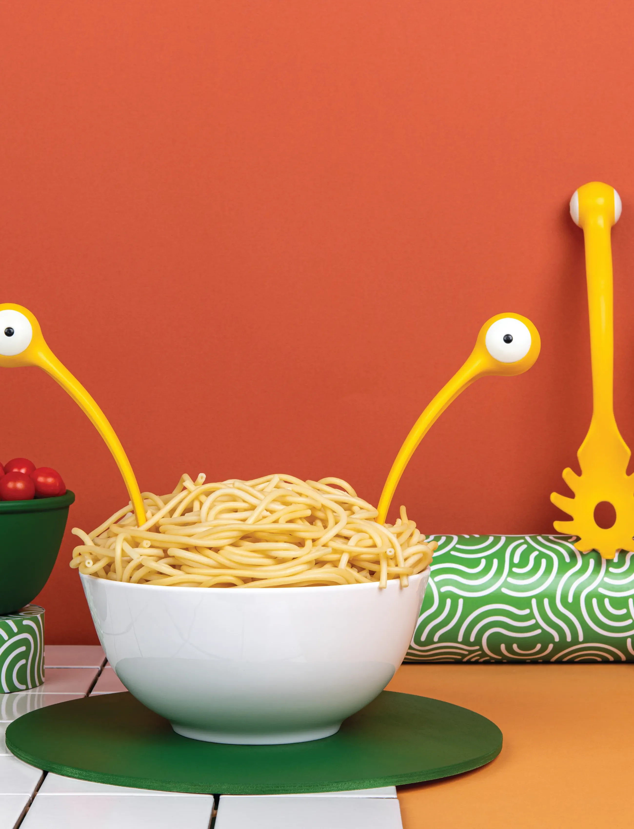 OTOTO - Pasta servers - Pasta Monsters - yellow - 3