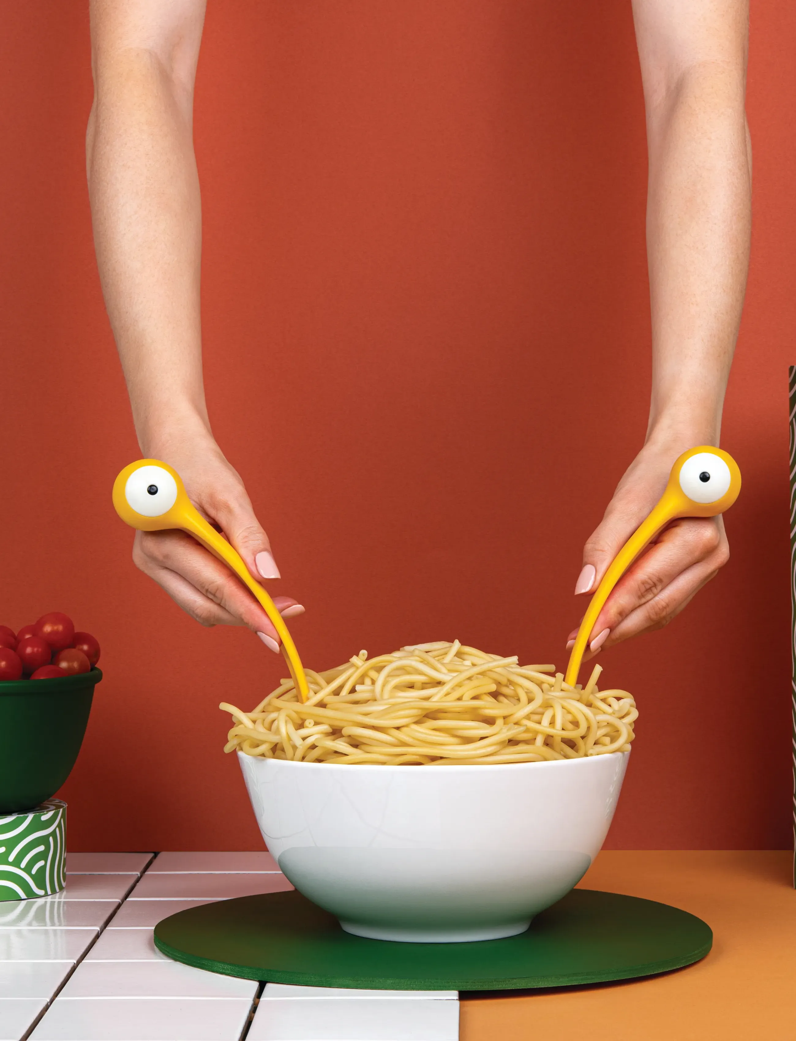 OTOTO - Pasta servers - Pasta Monsters - yellow - 5