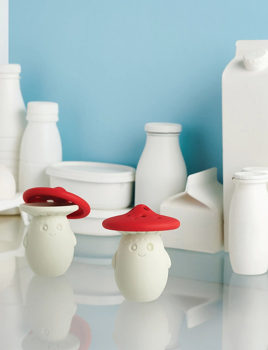 OTOTO - Fridge deodorizer - Fun Guy - puhastamine - red & white - 4