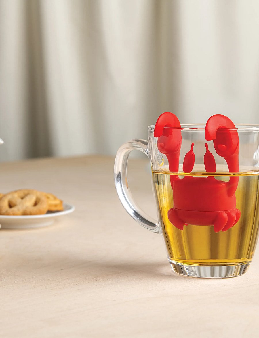 OTOTO - Tea infuser - Crab Tea - teesõelad - red - 0