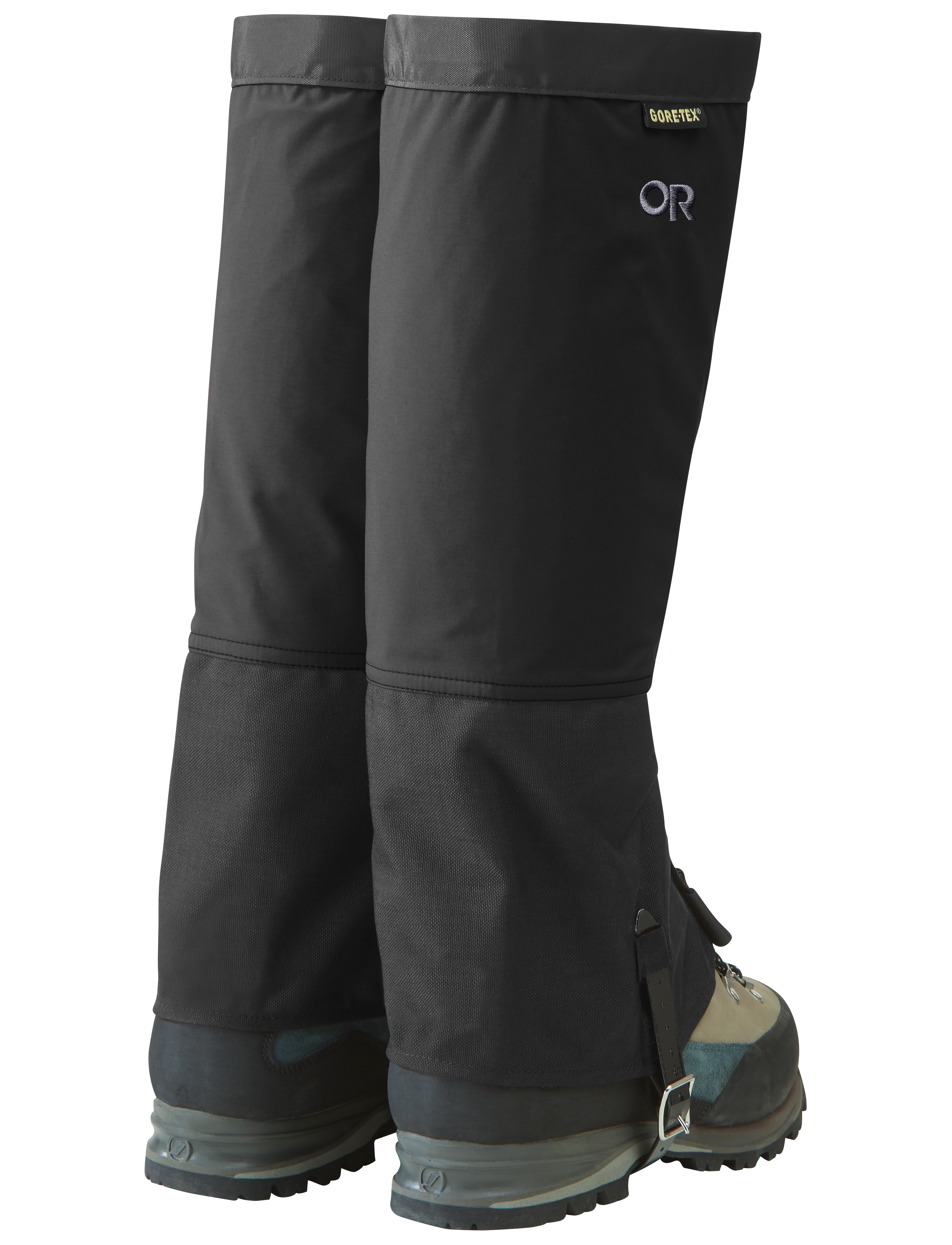 Outdoor Research - M CROCODILE GAITERS - jalatsite hooldusvahendid - black - 3