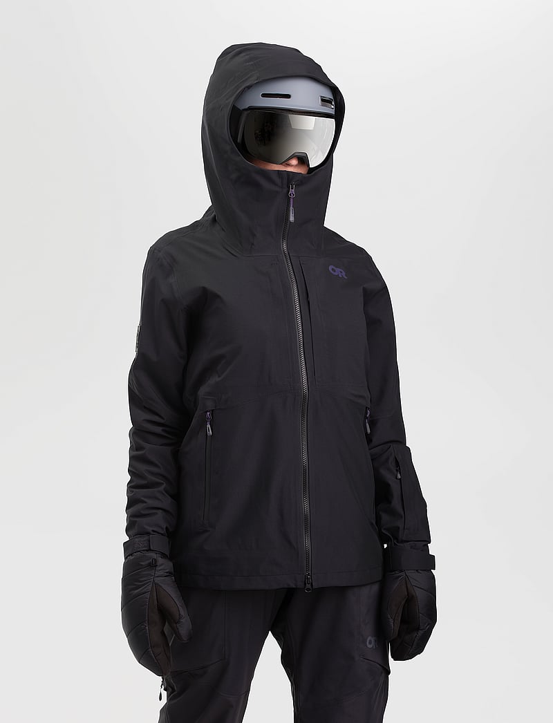 Outdoor Research - W CARBIDE JKT - ski wear - black - 0