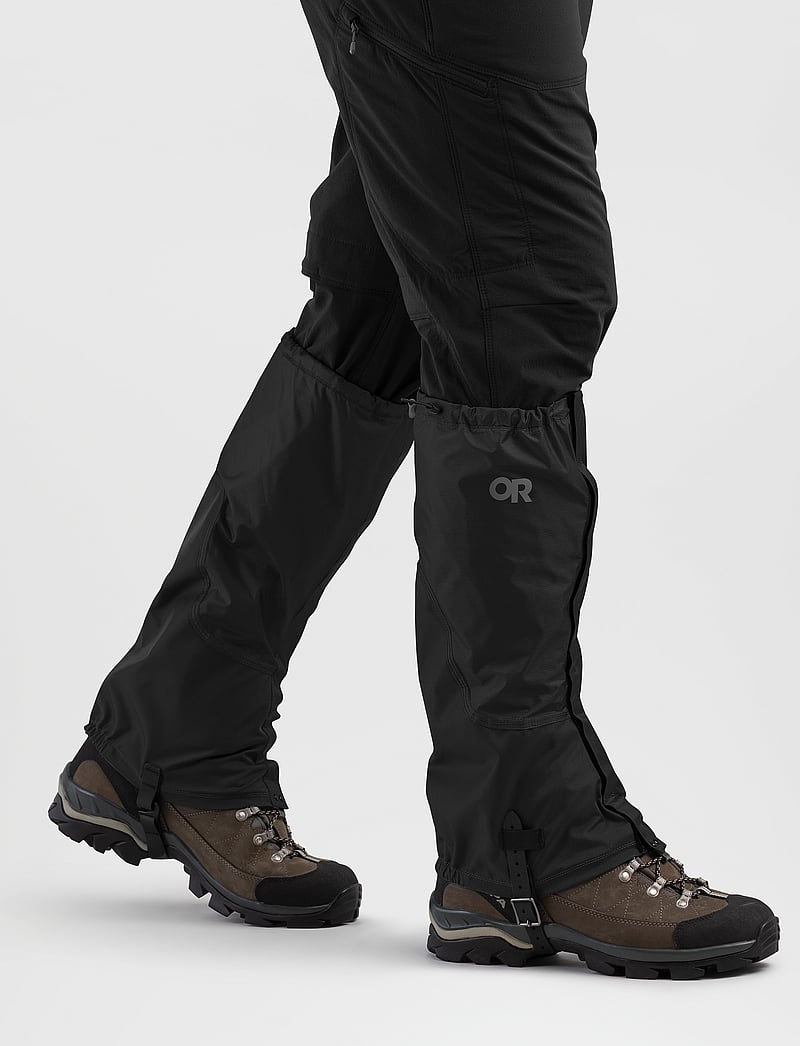 Outdoor Research - M HELIUM GAITERS - kenkien hoitotuotteet - black - 5