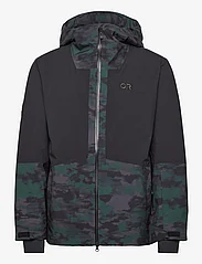 Outdoor Research - M SNOWCREW JKT - ski jackets - grove camo/blck - 0