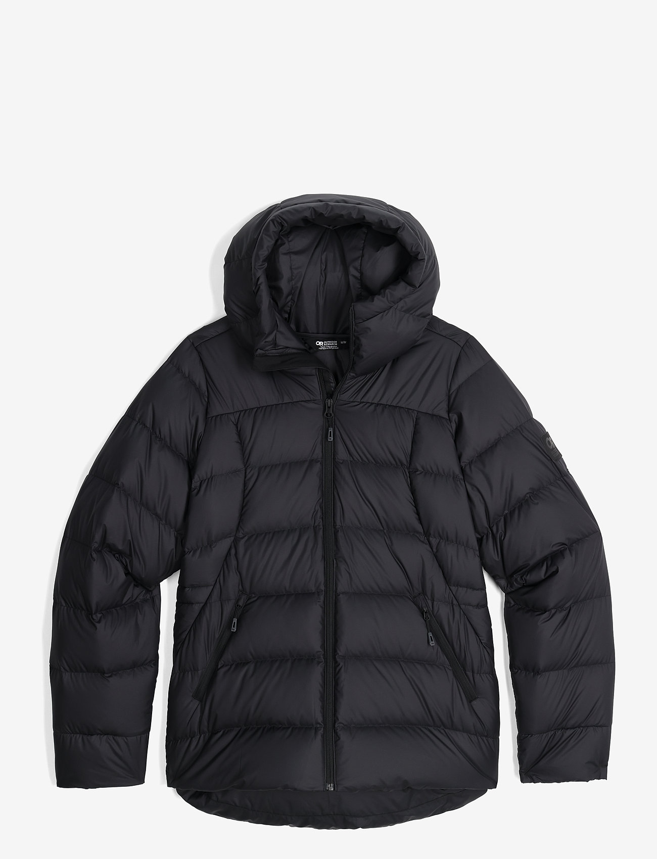 Outdoor Research - W COLDFRONT D HOOD - sulejoped ja voodriga joped - solid black - 0