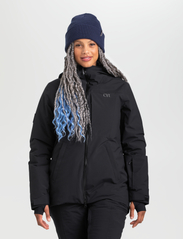 Outdoor Research - W SNOWCREW JKT - ski jackets - black - 2