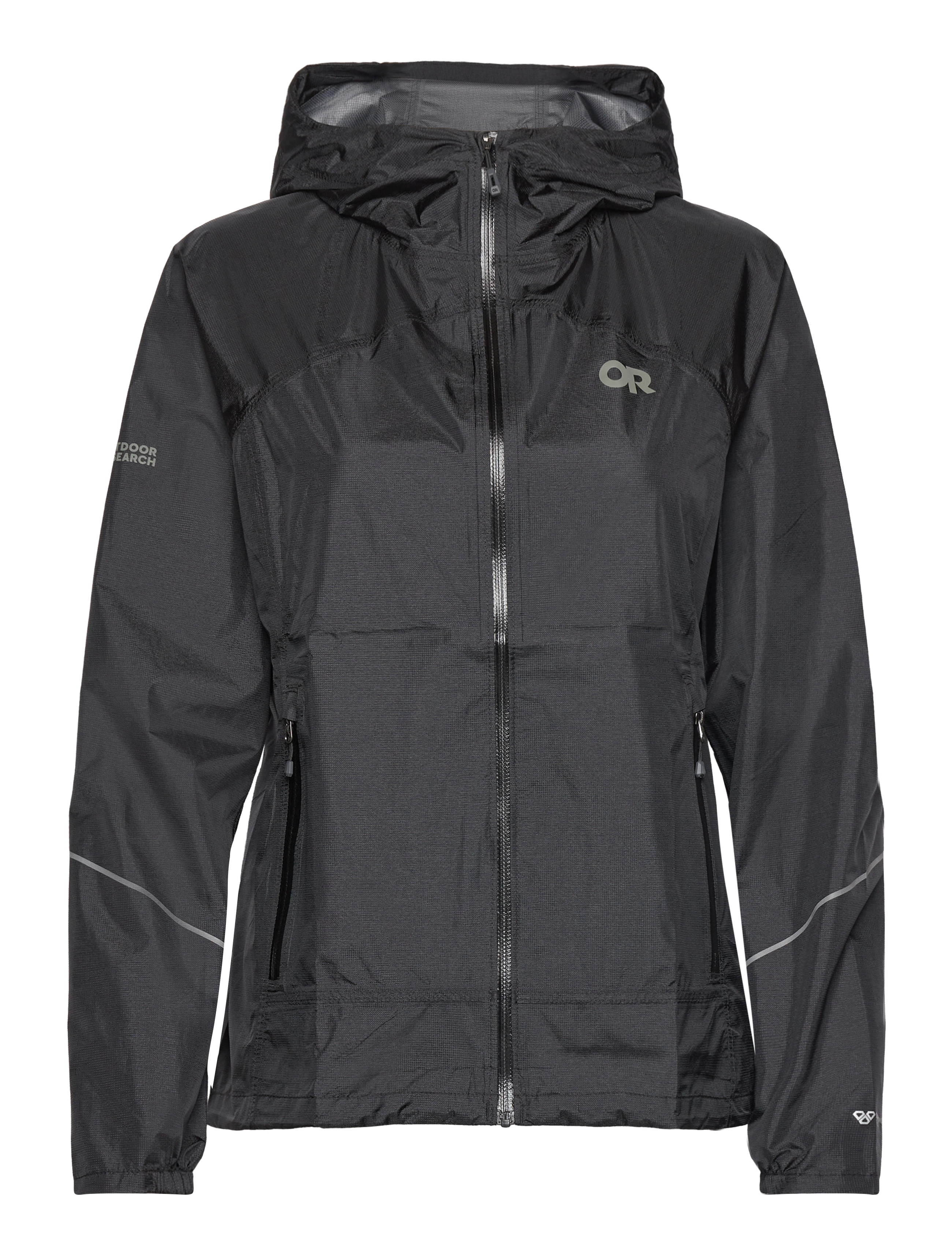 OUTDOOR RESEARCH W Helium Regen Jacke Schwarz - XS - Damen
