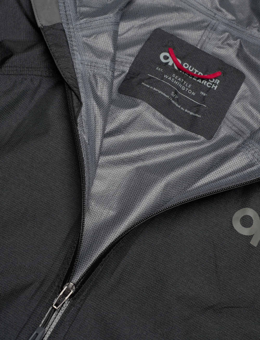 Outdoor Research - W HELIUM RAIN JACKET - bovenkleding - black - 4