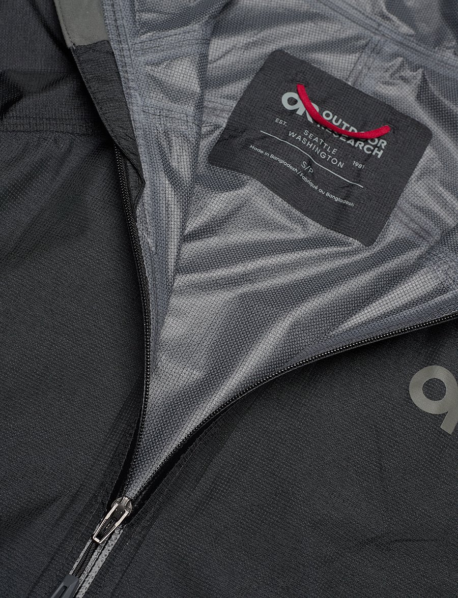 Outdoor Research - W HELIUM RAIN JACKET - vêtements d'extérieur - black - 4