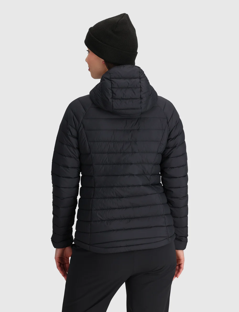 Outdoor Research - W TRANSCENDENT HOOD - dunjackor - black - 4