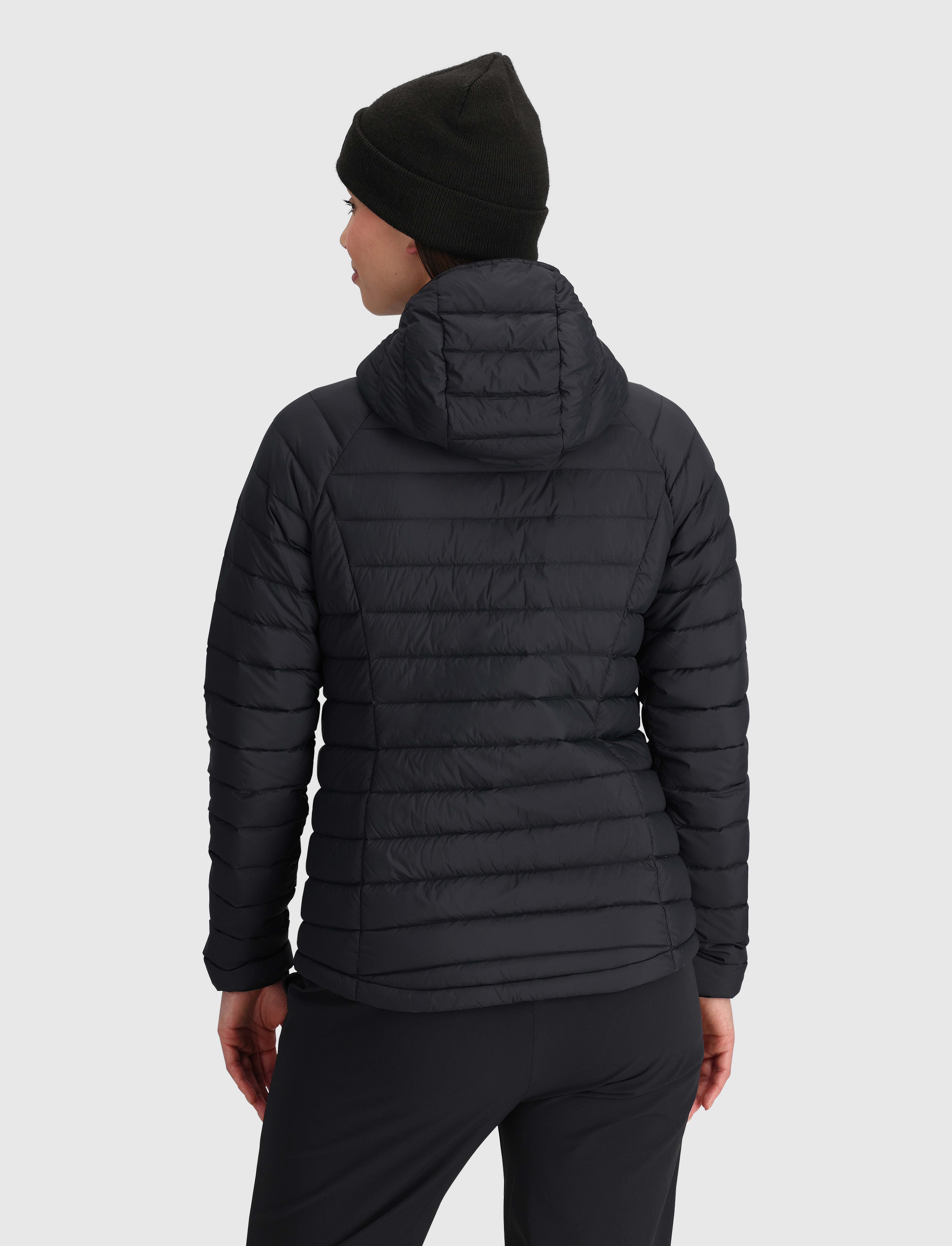 Outdoor Research - W TRANSCENDENT HOOD - dunjakker - black - 4