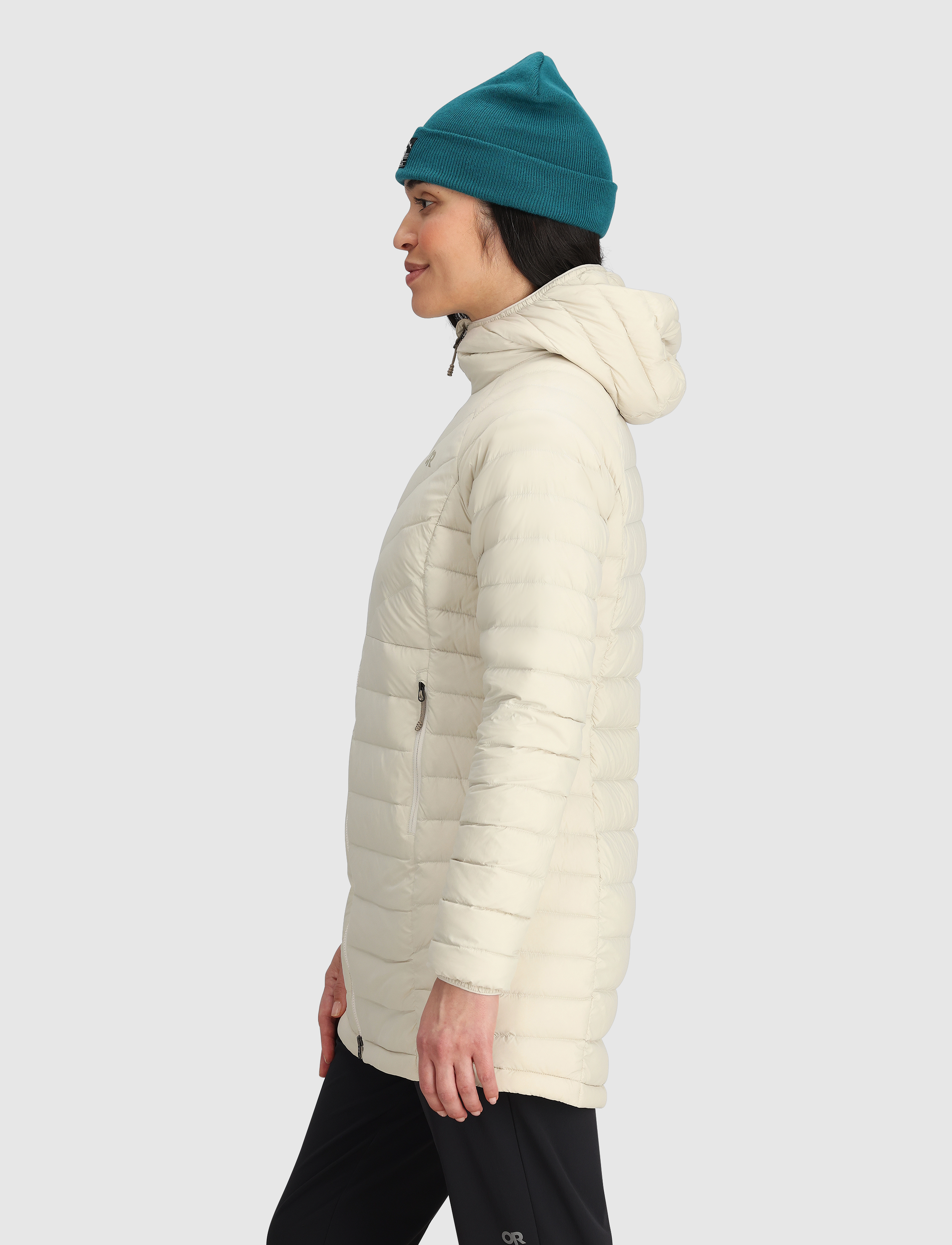 Outdoor Research - W TRANSCENDENT PARKA - parkas - oyster - 3