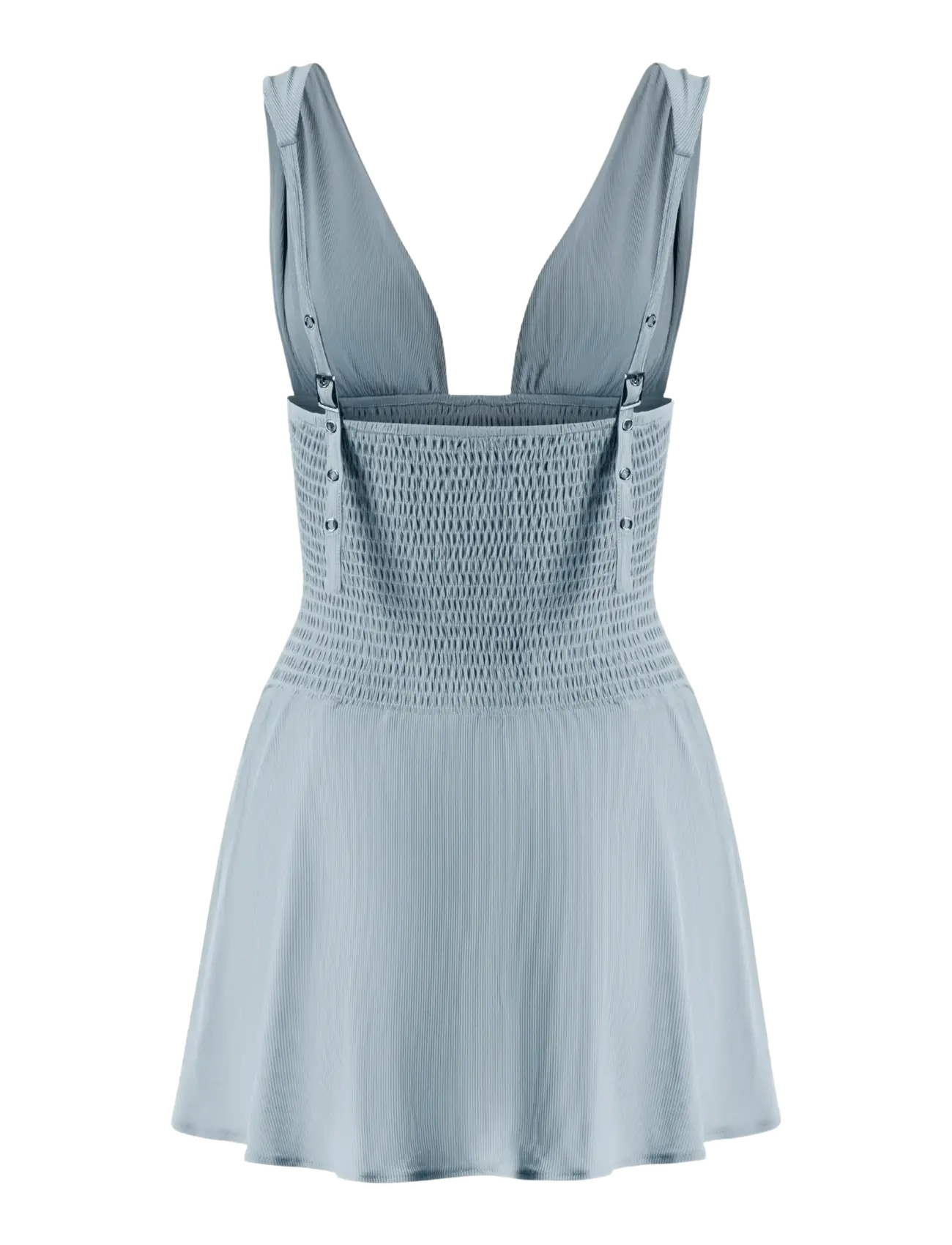 OW Collection - ALBA Mini Dress - sukienki krótkie - blue - 2