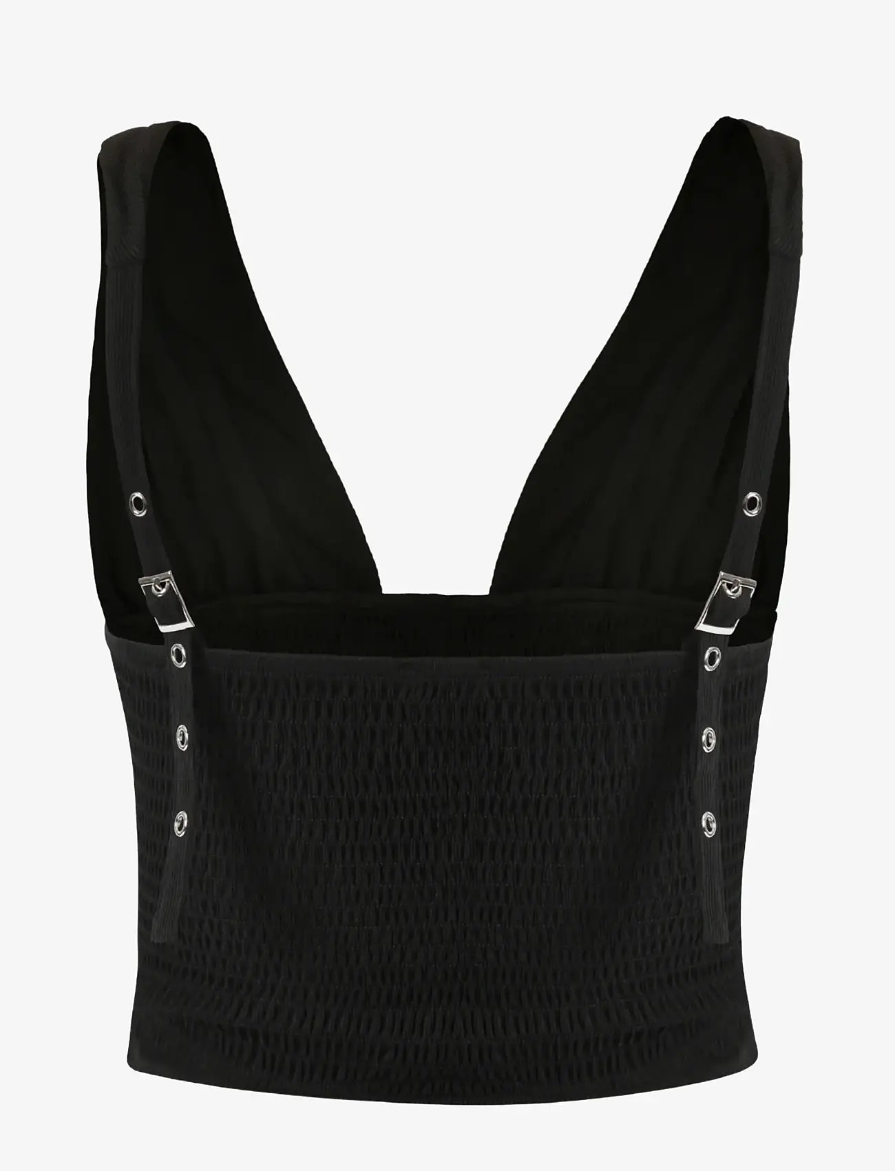 OW Collection - ALBA Top - varrukateta alussärgid - black - 2