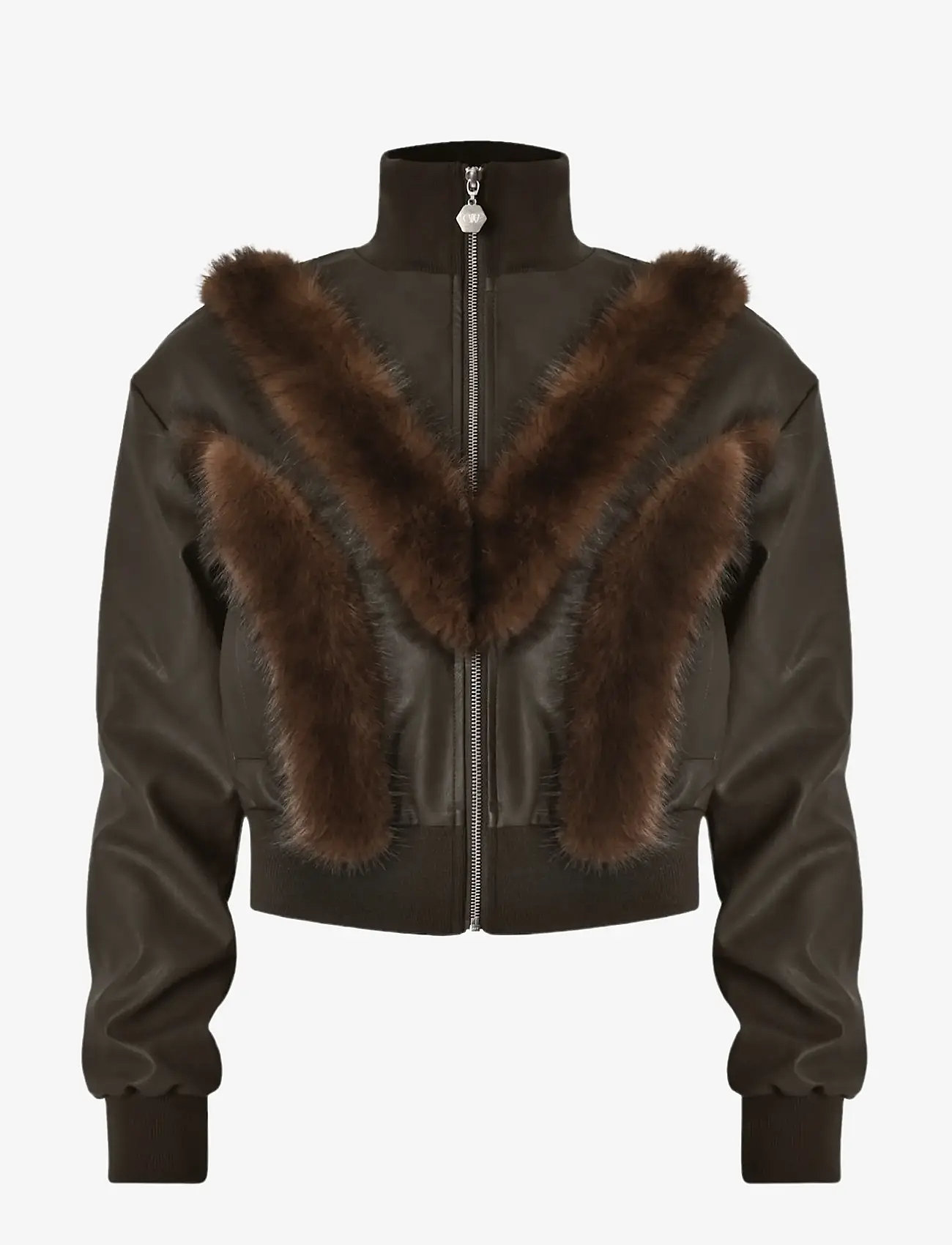 OW Collection - BELA Jacket - spring jackets - brown - 1