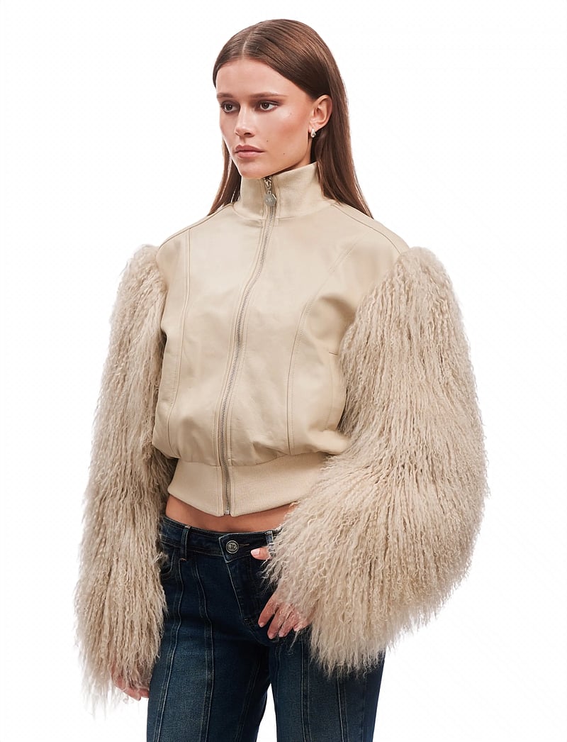 OW Collection - BEX Jacket - frühlingsjacken - tan - 3