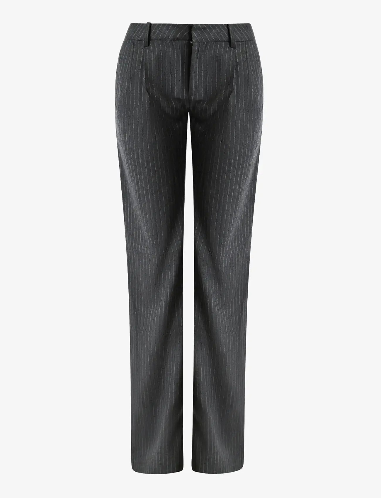 OW Collection - LANI Pants - festtøj til outletpriser - grey stripe - 1