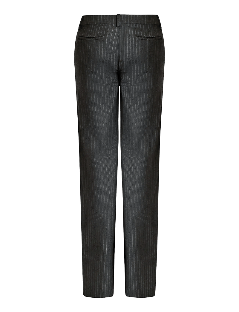 OW Collection - LANI Pants - habitbukser - grey stripe - 2