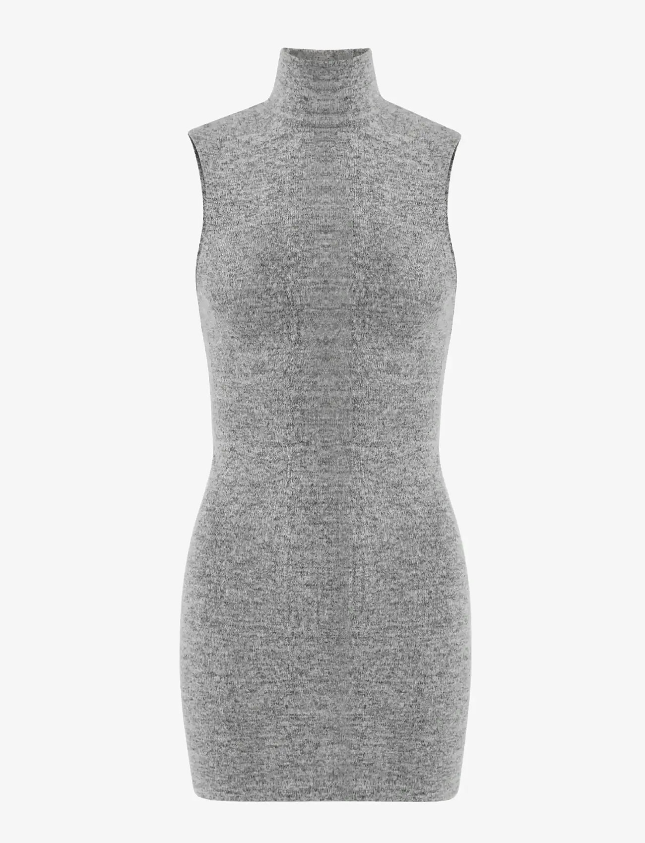 OW Collection - RUE Mini Dress - bodycon dresses - grey - 1